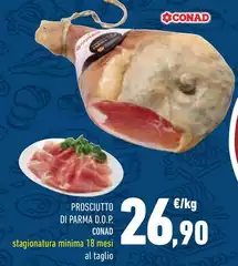 Conad - Prosciutto Di Parma D.O.P. Conad - Prosciutto Di Parma D.O.P.
