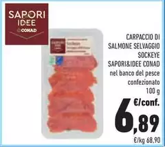 Sapori - &Idee Carpaccio Di Salmone Selvaggio Sockeye