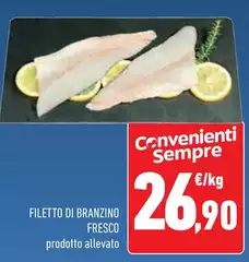 Filetto Di Branzino Fresco
