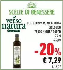Benessere - Olio Extravergine Di Oliva Biologico Verso Natura