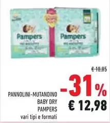 Pampers - Pannolini- Mutandino Baby Dry