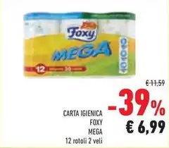 Foxy - Carta Igienica
