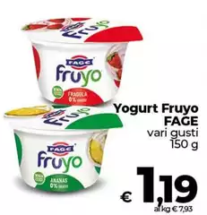 Fage - Yogurt Fruyo