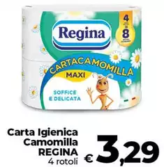Regina - Carta Igienica Camomilla