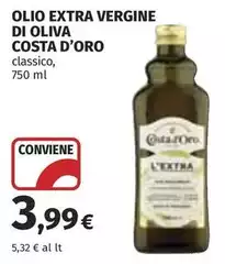 Costa d'Oro - Olio Extra Vergine Di Oliva