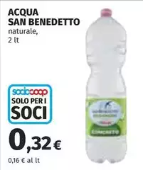 San Benedetto - Acqua