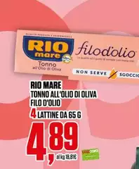 Rio Mare - Tonno All'olio Di Oliva Filo D'olio