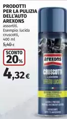 Arexons - Prodotti Per La Pulizia Dell'Auto Arexons - Prodotti Per La Pulizia Dell'Auto