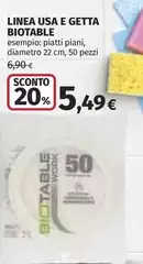  Biotable - Linea Usa E Getta