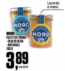 Moro - Filetti Di Tonno Olio Di Oliva/Naturale