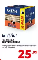 Caffe Borbone - 120 Capsule Nespresso Nobile