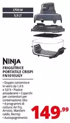 Ninja - Friggitrice Portatile Crispi FN101EUGY