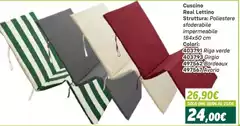 Solo - Cuscino Real Lettino