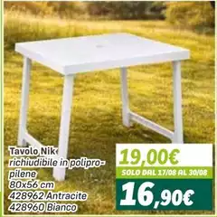 Solo - Tavolo Richiudibile In Polipro Pilene Solo - Tavolo Richiudibile In Polipro Pilene