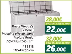Solo - Baule Woody's 215878 Solo - Baule Woody's 215878