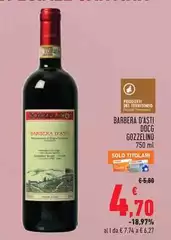 Gozzelino - Barbera D'Asti DOCG Gozzelino - Barbera D'Asti DOCG