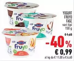 Fage - Yogurt Fruyo