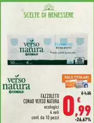 Benessere - Fazzoletti Verso Natura Benessere - Fazzoletti Verso Natura