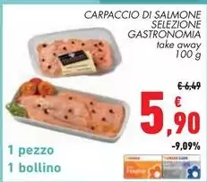 Selezione gastronomia - Carpaccio Di Salmone Selezione Gastronomia