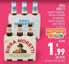 Moretti - Birra