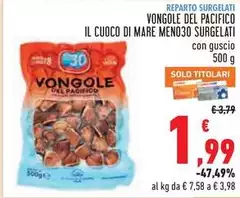 Mare - Vongole Del Pacifico Il Cuoco Di Meno30 Mare - Vongole Del Pacifico Il Cuoco Di Meno30