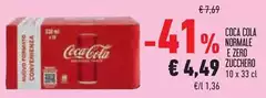 Coca Cola - Normale E Zero Zucchero Coca Cola - Normale E Zero Zucchero