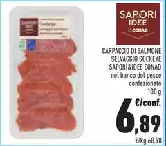Cucina e Sapori - Carpaccio Di Salmone Selvaggio Sockeye Cucina e Sapori - Carpaccio Di Salmone Selvaggio Sockeye