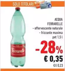 Solo - Acqua