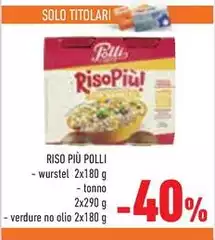 Polli - Riso Più Polli - Riso Più