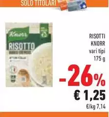 Knorr - Risotti Knorr - Risotti