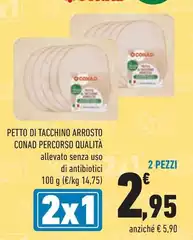 Conad - Petto Di Tacchino Arrosto Percorso Qualità