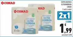 Conad - Carta Igienica Ultramorbida