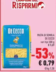 De Cecco - Pasta Di Semola