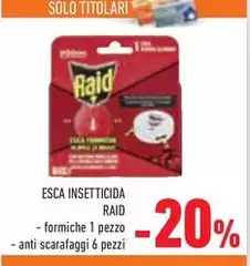 Raid - Esca Insetticida