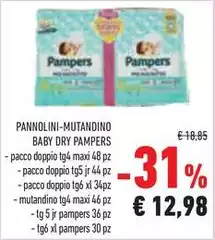 Pampers - Pannolini-mutandino Baby Dry Pampers - Pannolini-mutandino Baby Dry