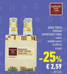 Sapori - &Idee Acqua Tonica Premium Sapori - &Idee Acqua Tonica Premium