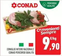 Conad - Coniglio Intero Nazionale Percorso Qualità