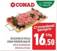 Conad - Spezzatino Di Vitello Percorso Qualità