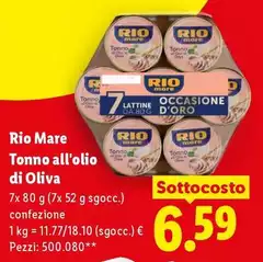 Rio Mare - Tonno All'Olio Di Oliva Rio Mare - Tonno All'Olio Di Oliva