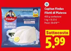 Capitan Findus - Filetti Di Platessa
