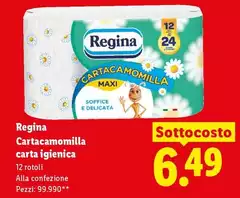 Regina - Cartacamomilla Carta Igienica Regina - Cartacamomilla Carta Igienica