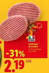 Hamburger Di Tacchino