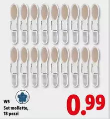 W5 - Set Mollette, 18 Pezzi