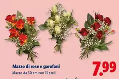Mazzo Di Rose E Garofani