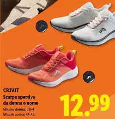 Crivit - Scarpe Sportive Da Donna O Uomo