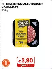You&Meat - Pitmaster Smoked Burger 200 G You&Meat - Pitmaster Smoked Burger 200 G