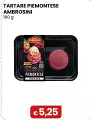 Ambrosini - Tartare Piemontese 160 G Ambrosini - Tartare Piemontese 160 G
