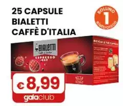 Bialetti - 25 Capsule Caffè D'italia
