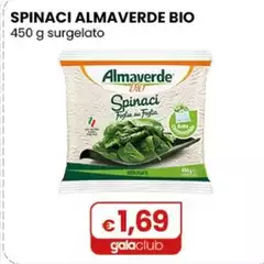 Almaverde - Spinaci Bio 450 G Surgelato