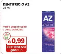 Az - Dentifricio 75 Ml Az - Dentifricio 75 Ml